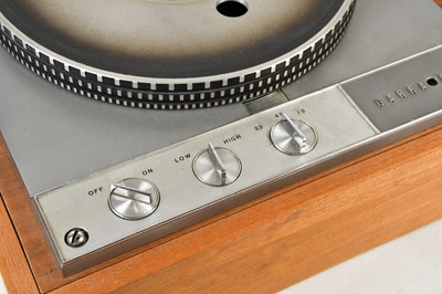 Lot 1005 - GARRARD; a 401 turntable with a Ariston arm,...
