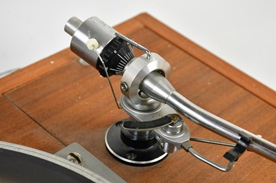 Lot 1005 - GARRARD; a 401 turntable with a Ariston arm,...