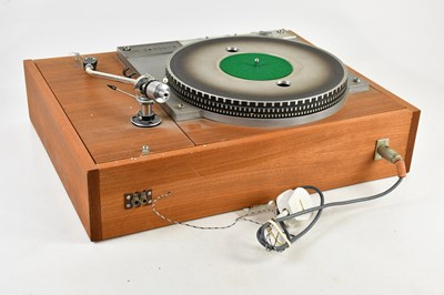 Lot 1005 - GARRARD; a 401 turntable with a Ariston arm,...