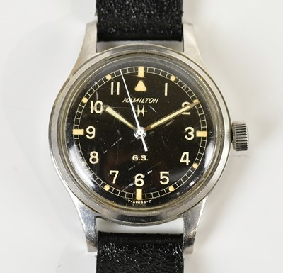 Lot 579 - HAMILTON; a gentleman's general service 'GS'...