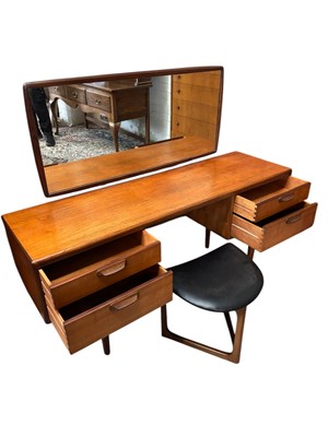 Lot 7 - JOHN J HERBERT FOR YOUNGER; a teak five piece...
