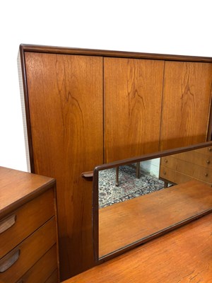 Lot 7 - JOHN J HERBERT FOR YOUNGER; a teak five piece...