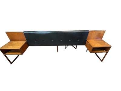 Lot 7 - JOHN J HERBERT FOR YOUNGER; a teak five piece...