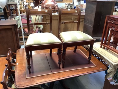 Lot 27 - A George III mahogany rectangular tilt-top...