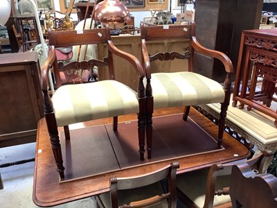 Lot 27 - A George III mahogany rectangular tilt-top...