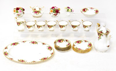 Lot 300 - ROYAL ALBERT; a quantity of 'Old Country Roses'...