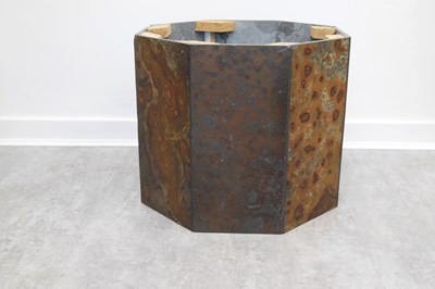 Lot 17 - PAUL KINGMA; a contemporary stone table, with...