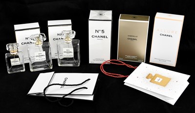 Lot 617 - CHANEL NO.5; an unused and unopened bottle of...