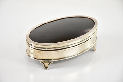 Lot 1395 - COHEN & CHARLES; a George V hallmarked silver...