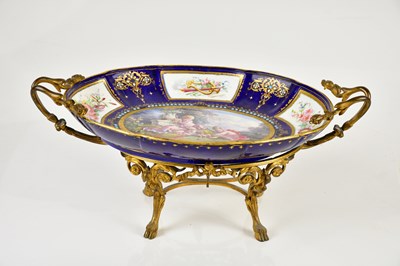 Lot 1597 - A late 19th century Continental porcelain...