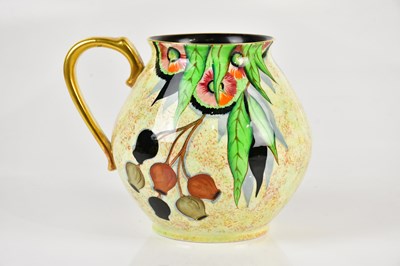 Lot 1420 - CARLTON WARE; an Art Deco bulbous form vase...