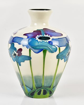 Lot 1438 - NICOLA SLANEY FOR MOORCROFT; a vase of...