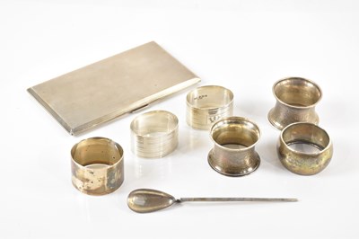 Lot 1391 - D BROS; a George VI hallmarked silver...
