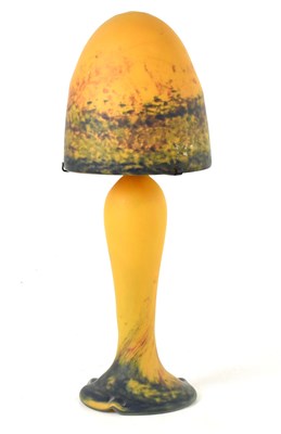 Lot 1670 - VERRE D'ART DE FRANCE; an Art Nouveau style...