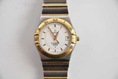 Lot 567 - OMEGA; a gentleman's Constellation perpetual...