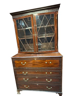 Lot 1187 - A 19th century Chinese Chippendale style...