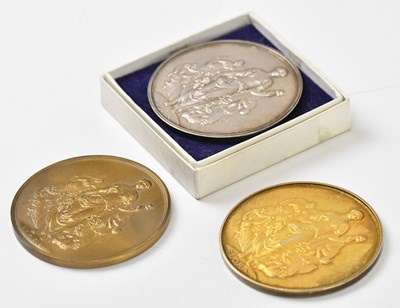 Lot 1435 - ROYAL HORTICULTURAL INTEREST; a hallmarked...