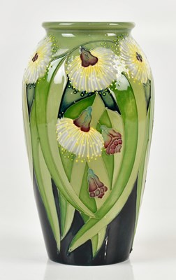 Lot 1439 - MOORCROFT; a limited edition vase decorated in...