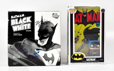 Lot 397 - BATMAN; a DC Direct Batman Black and White,...