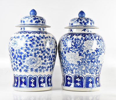 Lot 1326A - A near pair of 18th century style Chinese hand...