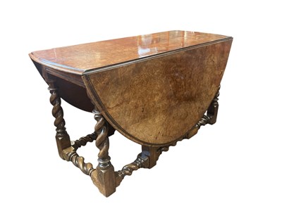 Lot 90 - A large 17th century style oak and pollard oak...