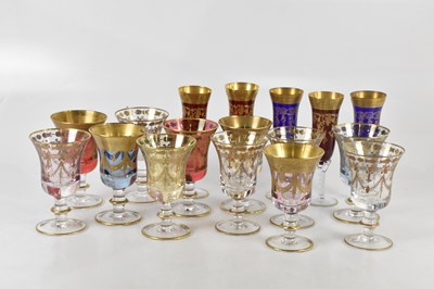 Lot 1647 - VERTERIE DI EMPOLI, MILAN; collection of gilt,...