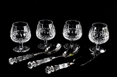 Lot 1664 - WATERFORD; a set of four 'Kylmore' pattern...