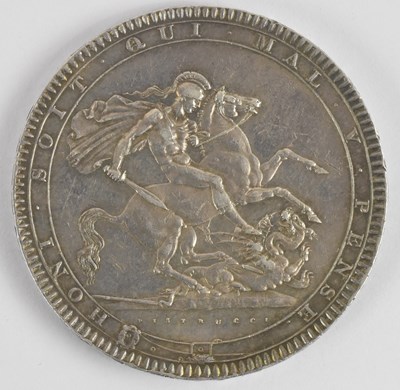 Lot 1549 - A George III 1819 silver crown, type LX.