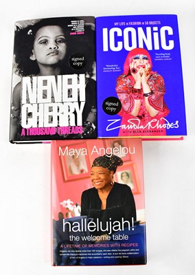 Lot 518 - Three signed books, comprising 'Hallelujah!...