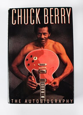 Lot 424 - CHUCK BERRY; a signed copy of 'The...