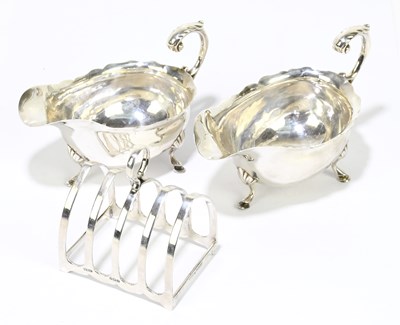 Lot 2274 - OLLIVANT & BOTSFORD; a George V hallmarked...