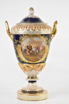 Lot 1532 - BERLIN PORCELAIN; a large and impressive...