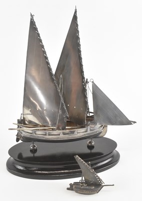 Lot 1038 - A Maltese 917 grade silver scratchbuilt model...