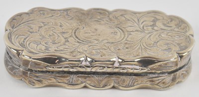 Lot 1181 - DAVID PETTIFER; a Victorian hallmarked silver...