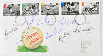 Lot 562 - A first day cover signed by various...