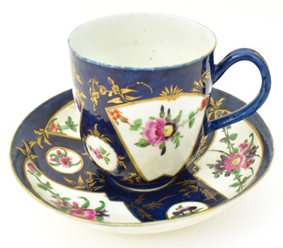 Lot 575 - WORCESTER; a first period coffee can and...