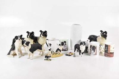 Lot 1500 - COOPERCRAFT; three models of collie dogs and...
