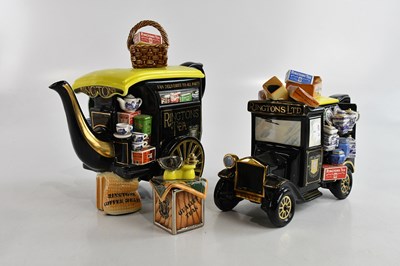 Lot 1641 - RINGTONS; two novelty teapots including the...