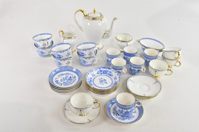 Lot 1527 - PARAGON; an Art Deco style part tea service...