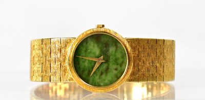 Lot 895 - PIAGET; a ladies' 18ct yellow gold wristwatch...