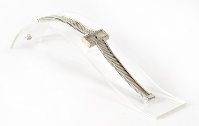 Lot 889 - BUECHE GIROD; an 18ct white gold cocktail...