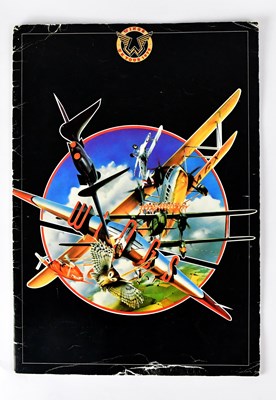Lot 423 - WINGS; a 1979 UK tour programme, signed to an...