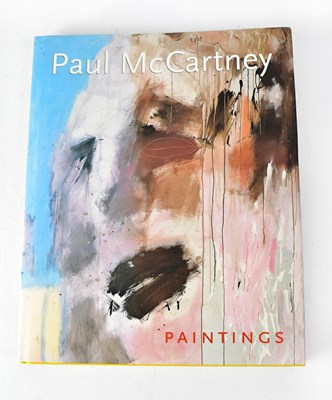 Lot 420 - PAUL MCCARTNEY; a copy of 'Paintings', signed...