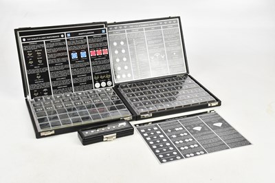 Lot 18 - Three cases containing diamond effect...