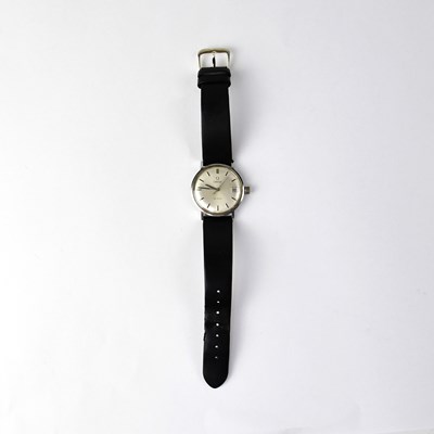 Lot 1282 - OMEGA; a circa 1968 gentlemen’s stainless...