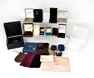 Lot 1316 - A large quantity of watch and jewellery boxes...