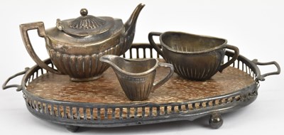Lot 1219 - LEVI & SALAMAN; an Edward VII hallmarked...