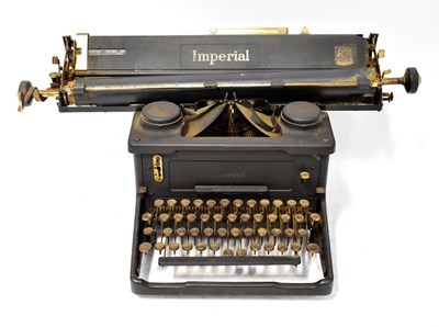 Lot 335 - IMPERIAL; a c.1950s model 58 typewriter.