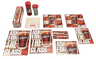 Lot 337 - COCA-COLA INTEREST; three modern folding...