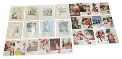 Lot 375 - COCA-COLA INTEREST; a set of eight vintage...